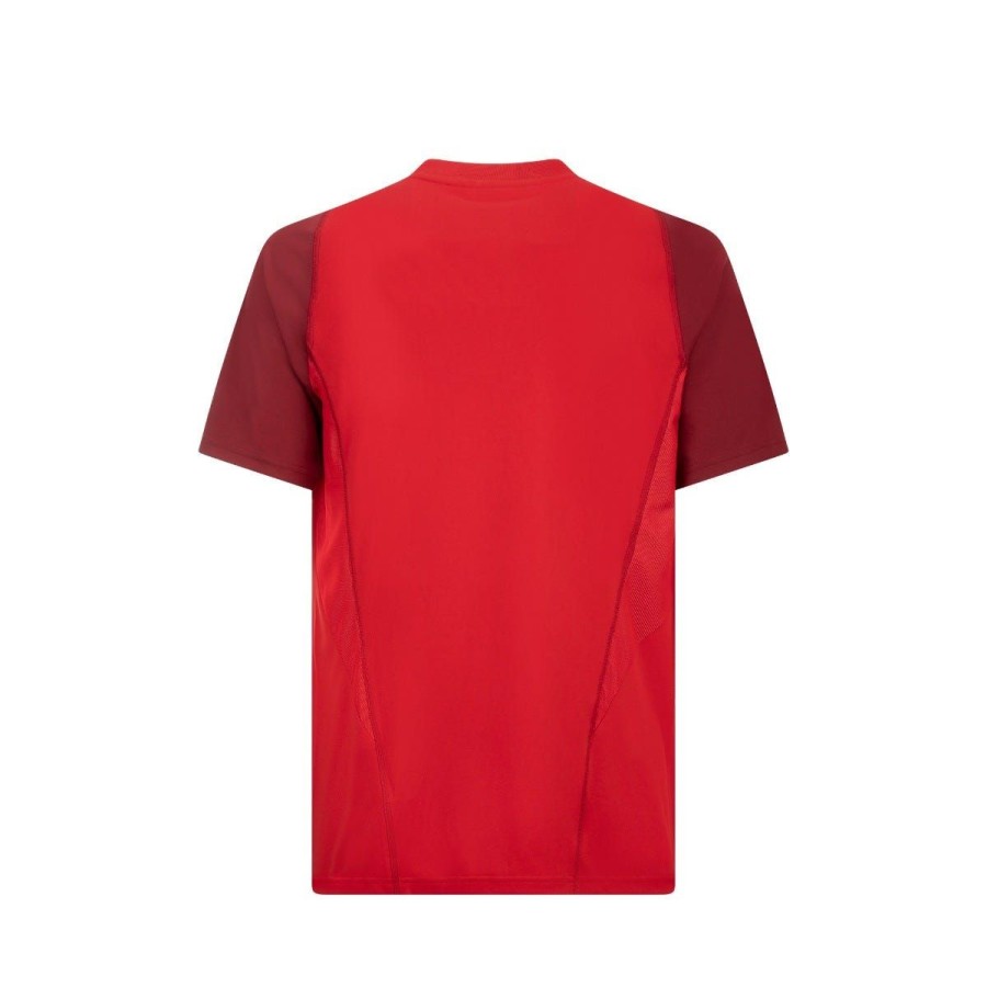 Allenament AS Roma T-Shirts E Polo | Maglia Adidas Stadio As Roma, Adulto, Rosso