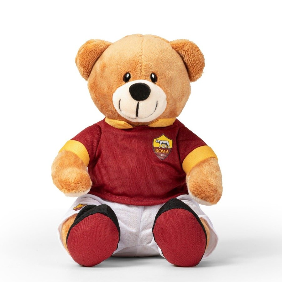 Accessori AS Roma Giochi E Peluche | Orsetto Peluche As Roma, 24Cm