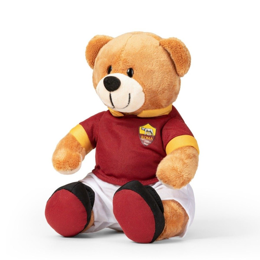 Accessori AS Roma Giochi E Peluche | Orsetto Peluche As Roma, 24Cm