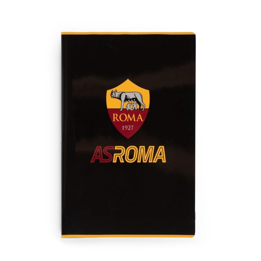 Accessori AS Roma Diari E Quaderni | Quadernone Formato A4 A Quadretti 4M, 3 Diverse Copertine Disponibili