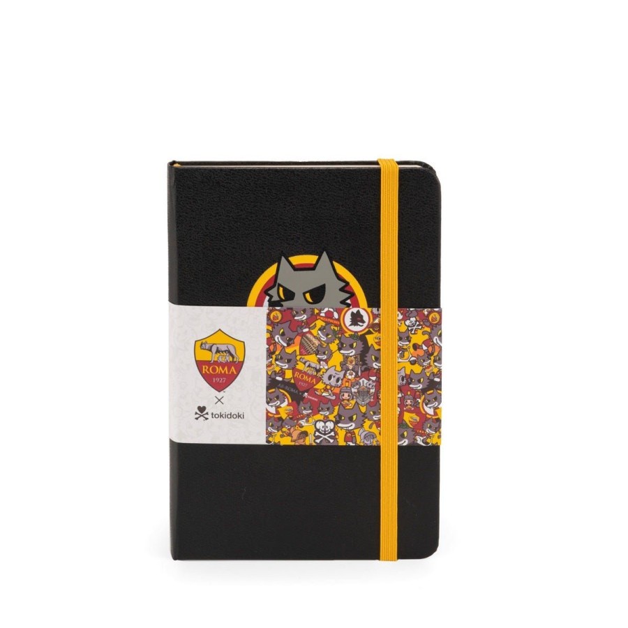 Accessori AS Roma Ufficio | Notebook Tokidoki Moleskine 9X14Cm E 192 Pagine Nero