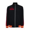 Abbigliamento AS Roma Felpe | Felpa Con Zip Modello Retro Anno 1977 - 78 Uomo, Nera