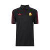 Allenament AS Roma T-Shirts E Polo | Polo Travel As Roma, Uomo, Nero