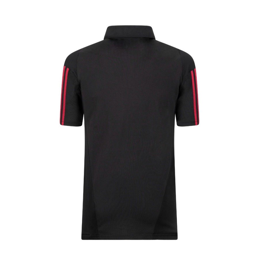 Allenament AS Roma T-Shirts E Polo | Polo Travel As Roma, Uomo, Nero