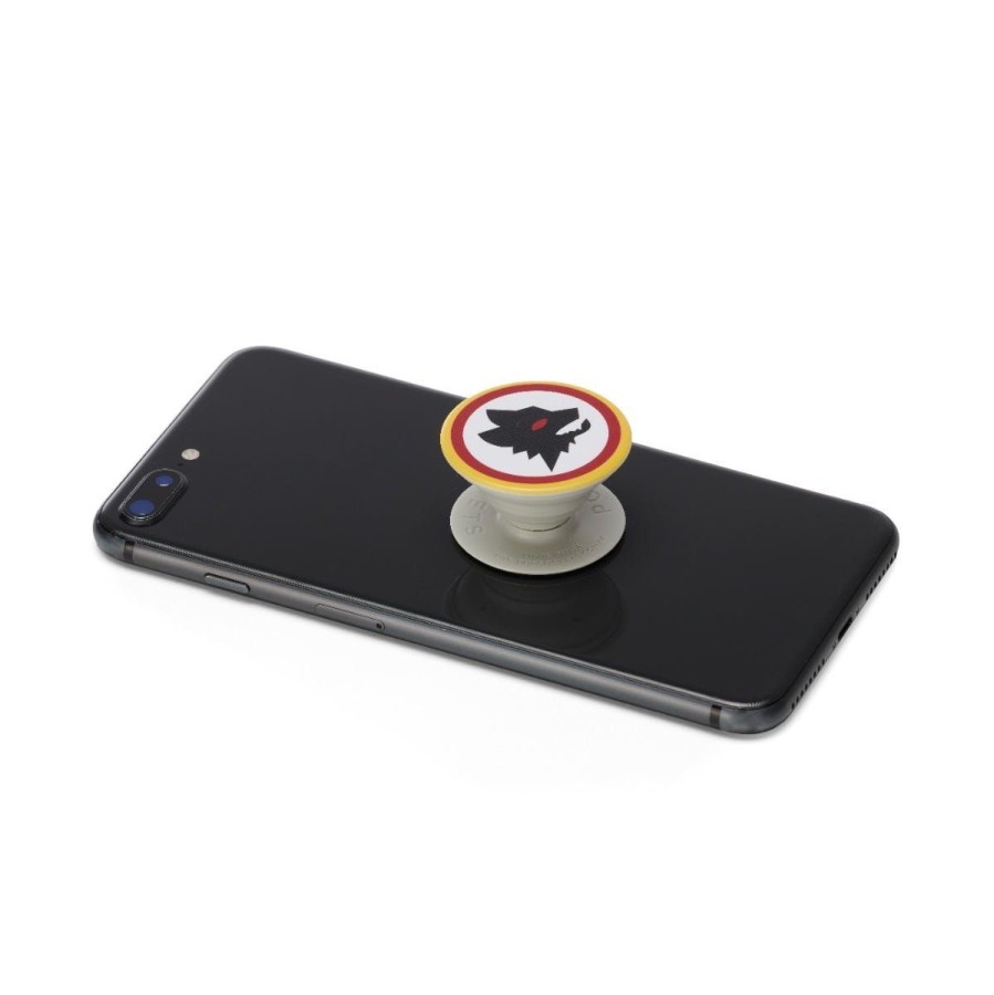 Accessori AS Roma Accessori Per Cellulari | Popsocket Supporto Per Cellulare Con Logo Lupetto