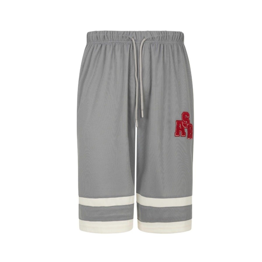 Abbigliamento AS Roma Tute E Pantaloni | Pantaloncini College Asr, Unisex, Grigio