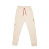 Abbigliamento AS Roma Tute E Pantaloni | Pantaloni Jogger Logo Asr, Uomo, Crema