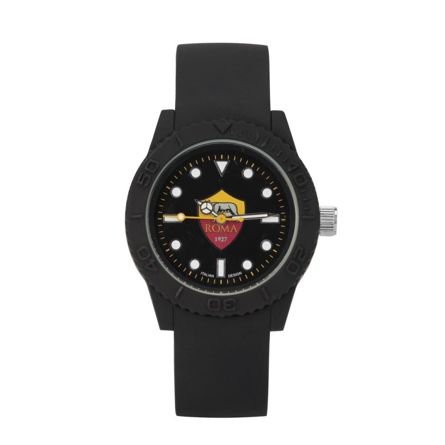 Accessori AS Roma Orologi | Orologio Al Quarzo Con Cassa Da 36 Mm E Logo In Alto, Unisex