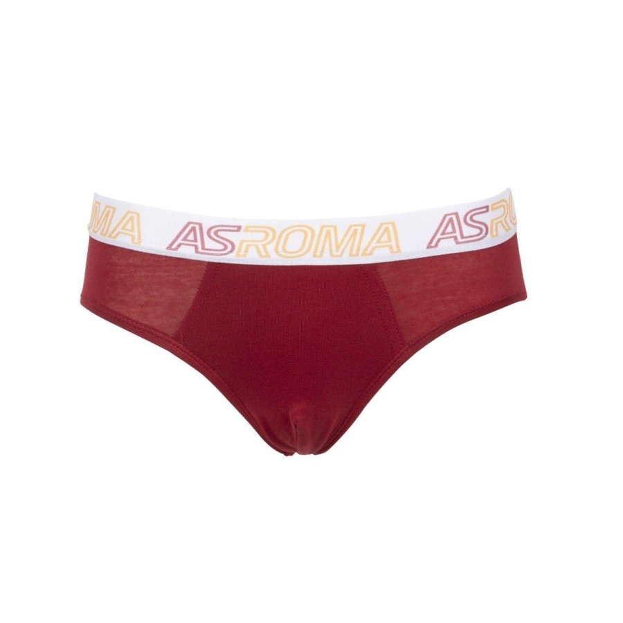 Abbigliamento AS Roma Intimo E Pigiami | 3 Slip Con Elastico As Roma, Bambino, Blu, Nero E Rosso