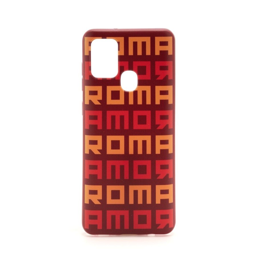 Accessori AS Roma Accessori Per Cellulari | Cover Per Samsung A21 Roma Amor Rossa