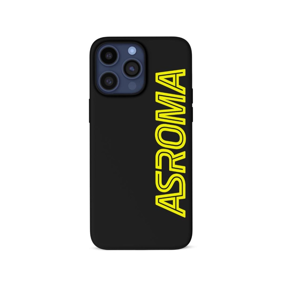 Accessori AS Roma Accessori Per Cellulari | Cover Smartphone As Roma, Nero