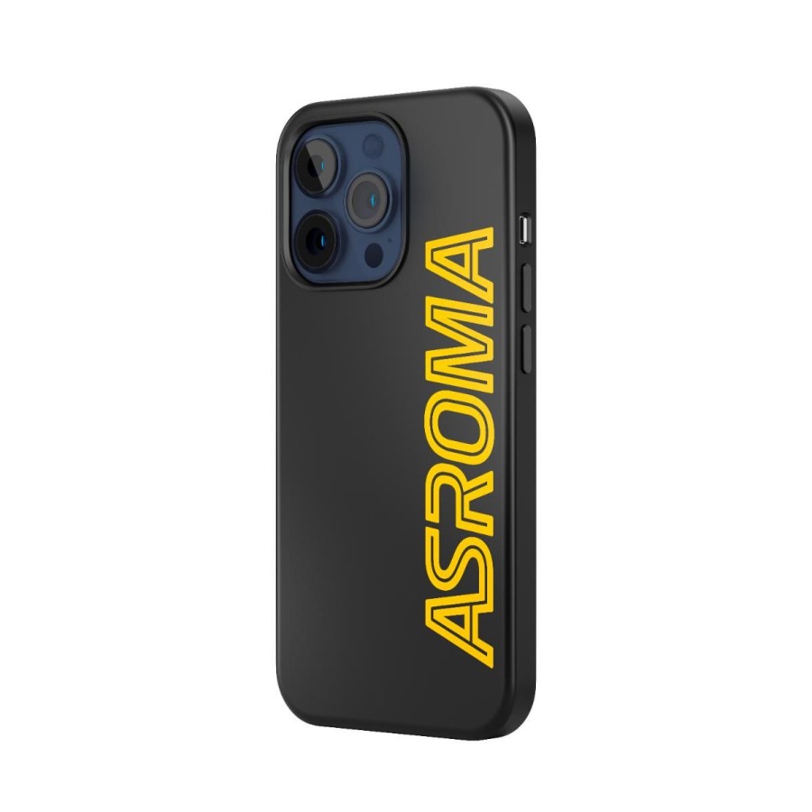 Accessori AS Roma Accessori Per Cellulari | Cover Smartphone As Roma, Nero