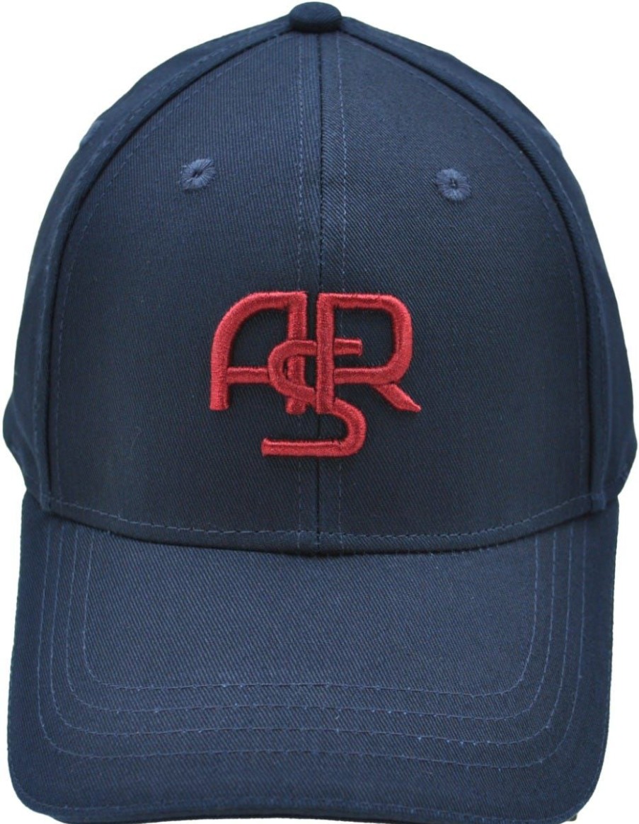 Accessori AS Roma Cappellini E Berretti | Cappellino As Roma Con Monogramma Asr Ricamato, Adulto, Blu