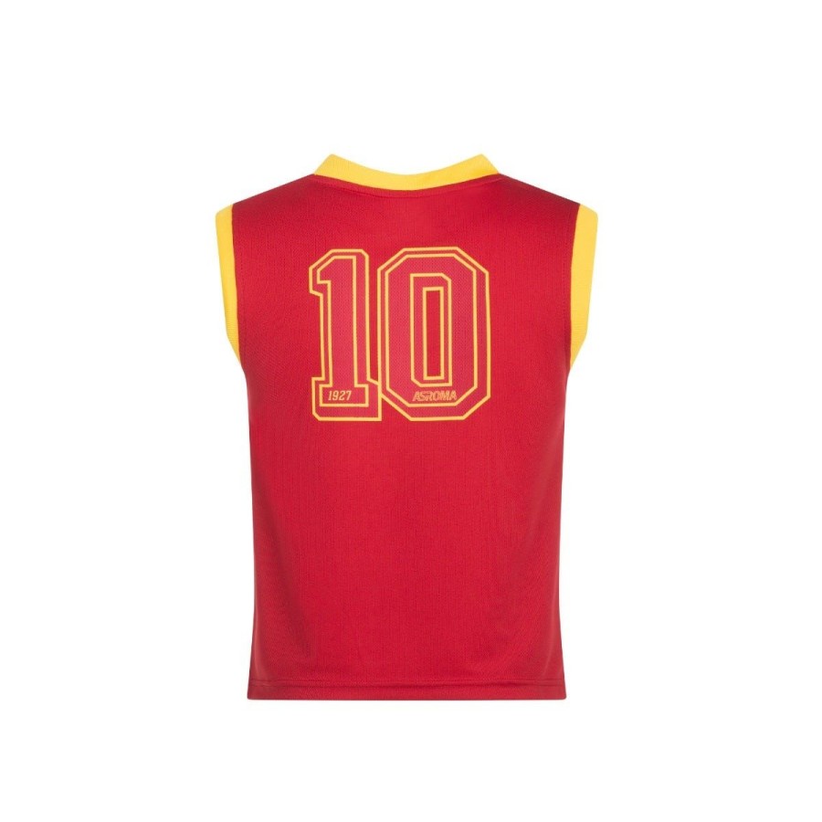 Abbigliamento AS Roma T-Shirts E Polo | Canotta College Asr, Bambini, Rosso