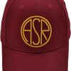 Accessori AS Roma Cappellini E Berretti | Cappellino As Roma Con Logo Asr Ricamato, Adulto, Rosso