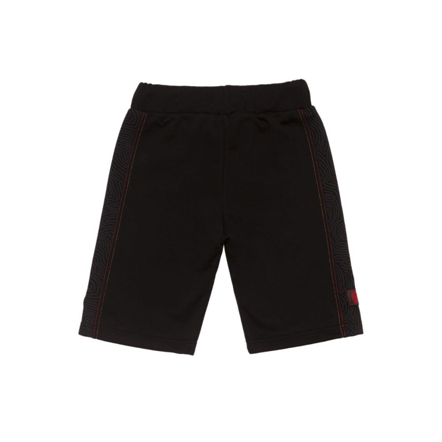 Abbigliamento AS Roma Tute E Pantaloni | Pantaloncini Logo Asr, Bambini, Nero