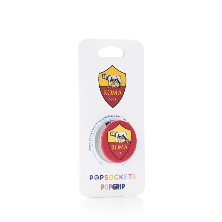 Accessori AS Roma Accessori Per Cellulari | Popsocket Supporto Cellulare Con Logo As Roma