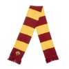 Accessori AS Roma Sciarpe | Sciarpa Tubolare A Righe Con Logo Crest, Giallo-Rossa