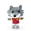 Accessori AS Roma Giochi E Peluche | Peluche Lupo Romolo Con Divisa As Roma, 25 Cm