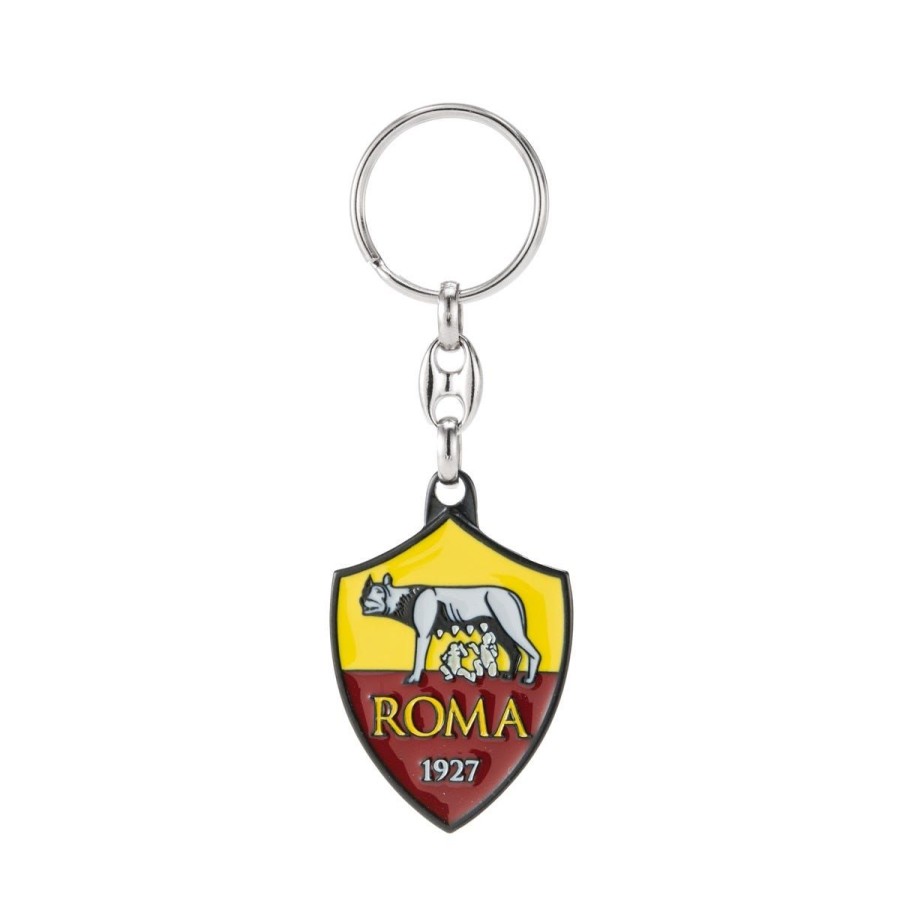 Accessori AS Roma Portachiavi | Portachiavi Logo Smaltato As Roma