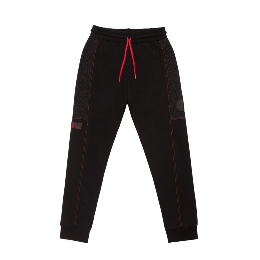 Abbigliamento AS Roma Tute E Pantaloni | Pantaloni Jogger Logo Asr, Uomo, Nero