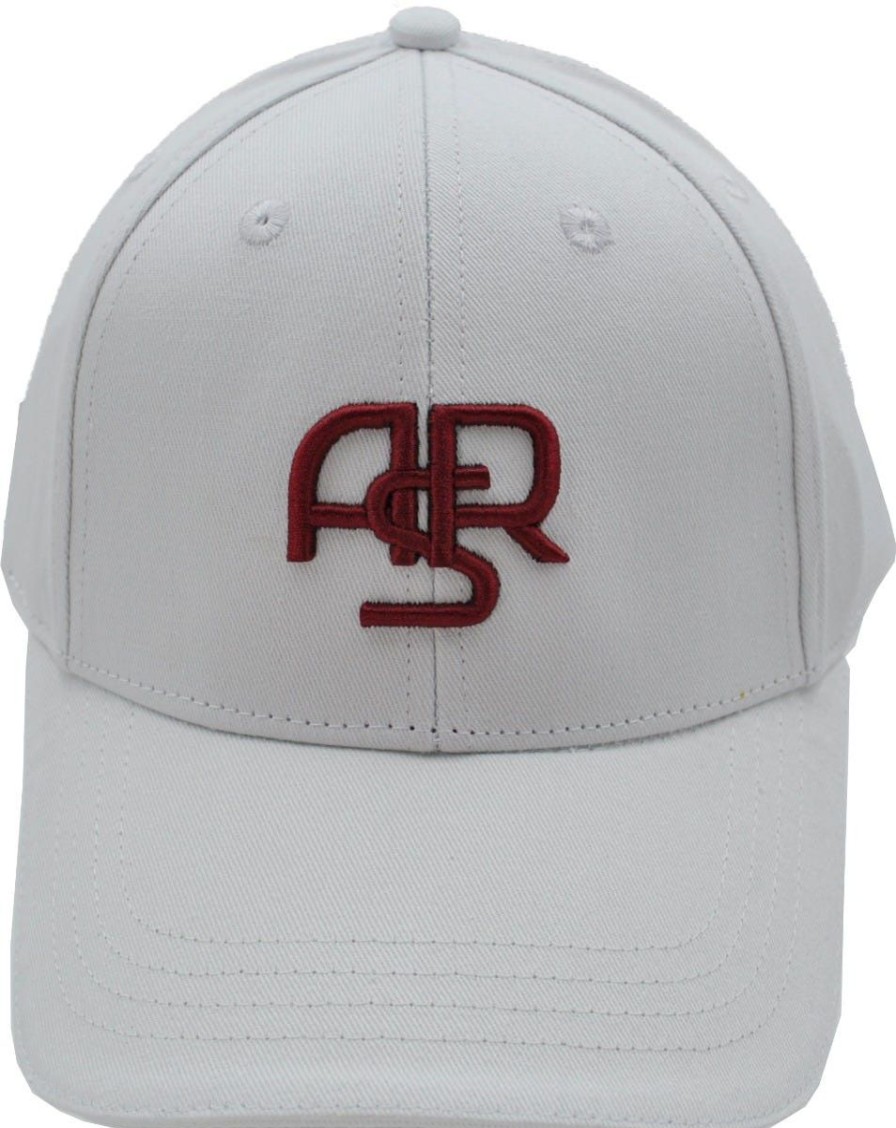 Accessori AS Roma Cappellini E Berretti | Cappellino As Roma Con Monogramma Asr Ricamato, Adulto, Grigio