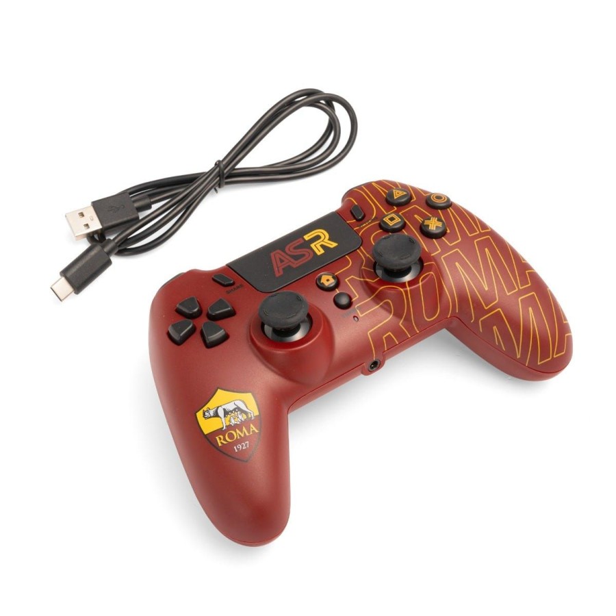 Accessori AS Roma Tech E Multimedia | Controller Ps4 Wireless As Roma