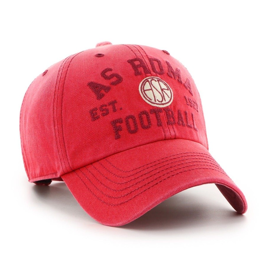 Accessori AS Roma Cappellini E Berretti | Cappellino Dusted As Roma, Adulto, Rosso