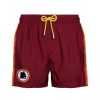 Abbigliamento AS Roma Costumi Da Bagno | Costume Da Bagno Saint Barth As Roma Logo Lupetto, Uomo, Rosso