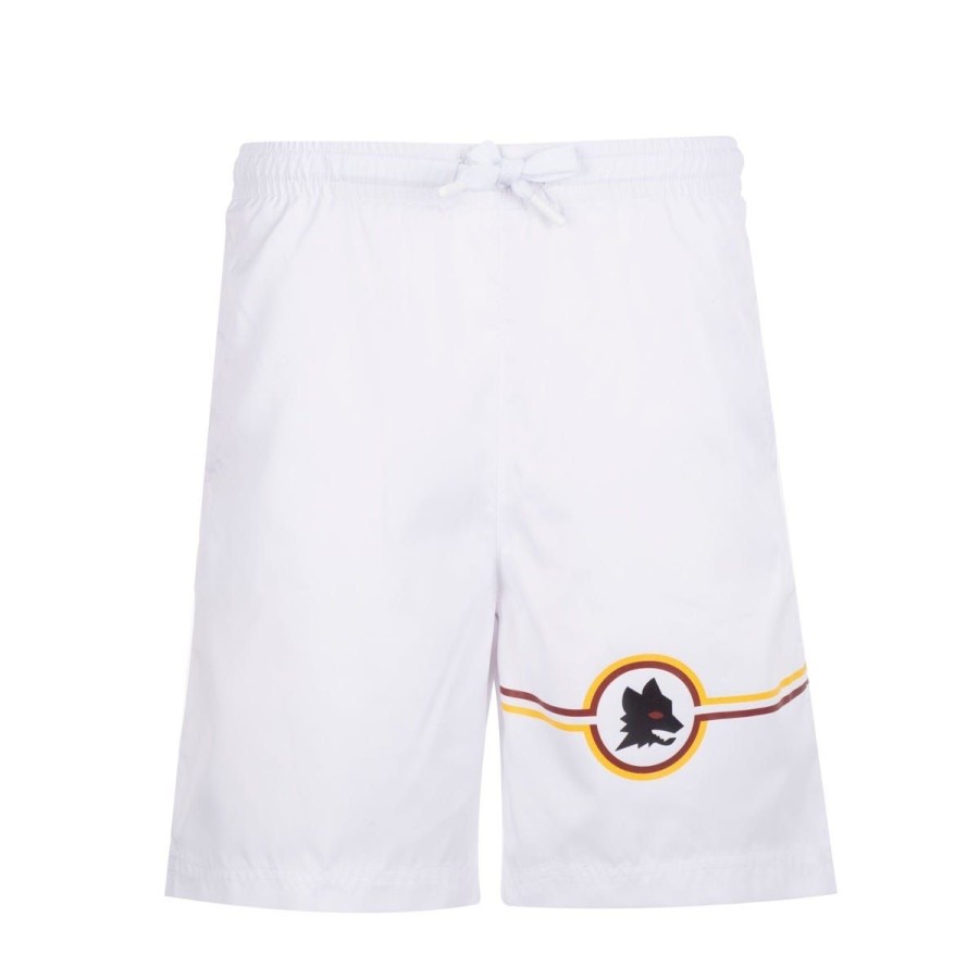 Abbigliamento AS Roma Tute E Pantaloni | Costume As Roma Classic Collection, Bambini, Bianco