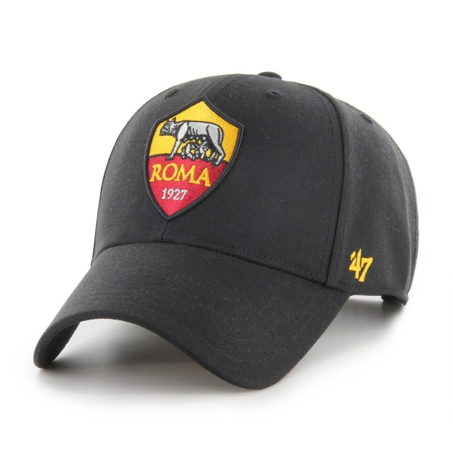 Accessori AS Roma Cappellini E Berretti | Cappellino As Roma Logo Crest, Bambini, Nero