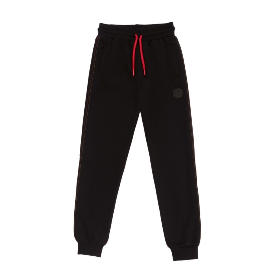 Abbigliamento AS Roma Tute E Pantaloni | Pantaloni Jogger Logo Asr, Bambini, Nero