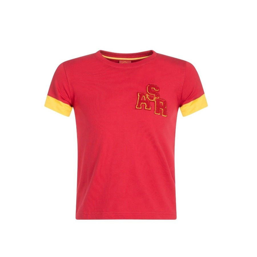 Abbigliamento AS Roma T-Shirts E Polo | T-Shirt As Roma College Asr, Bambini, Rosso