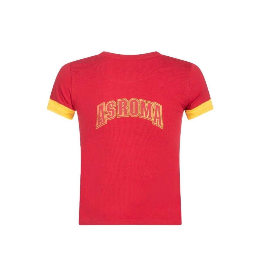 Abbigliamento AS Roma T-Shirts E Polo | T-Shirt As Roma College Asr, Bambini, Rosso